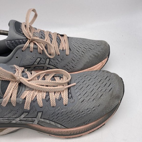Asics Gel Kayano 27 Womens Running Shoes Gray Size 8.5 EU 40 - Picture 6 of 8